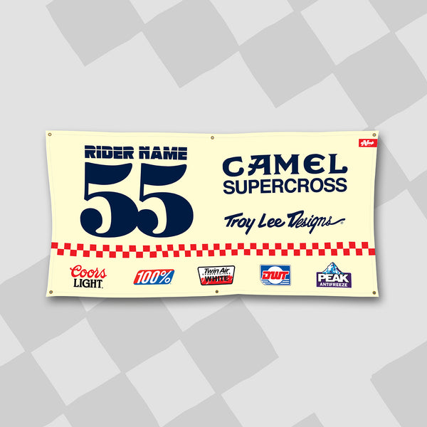 CUSTOM ID Retro Banner 3ft x 6ft